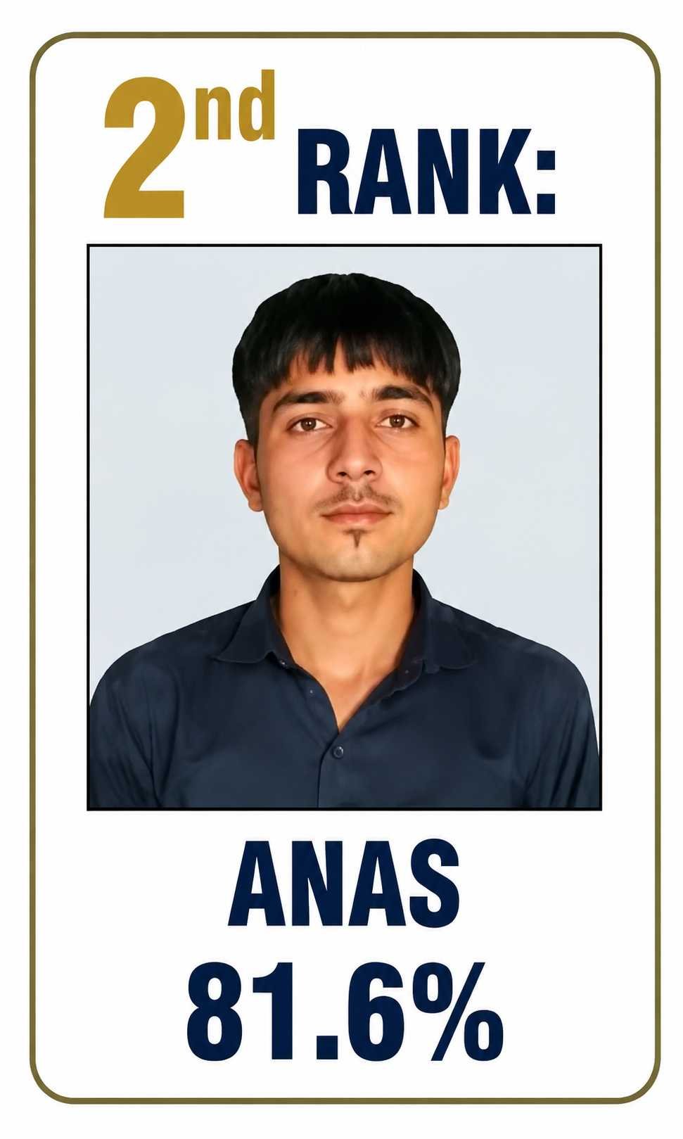Anas (Carmel Covent H.S School Bhopal M.P )