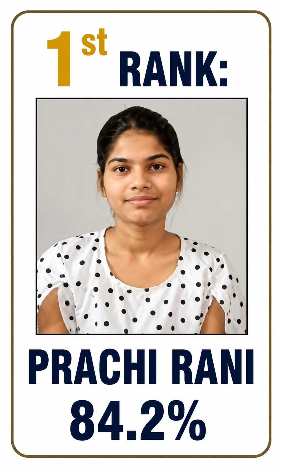 Prachi Rani ( R.H college Jagdishpur Amethi  Uttar Pradesh )